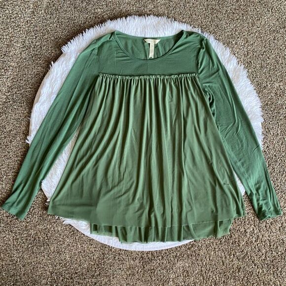Matilda Jane Top Green Flowy Womens Size Small - Picture 1 of 6
